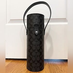 COACH Wine Carrier - Black , brand new